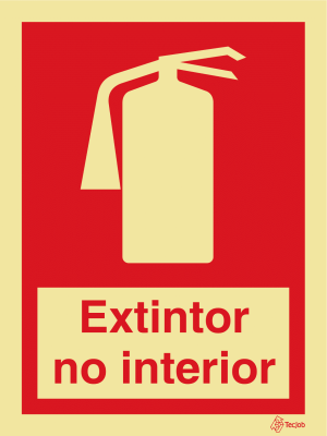 Sinalética Extintor no Interior - I0015