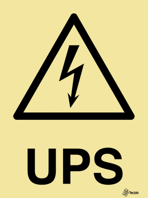 Sinalética Perigo UPS - IS0143