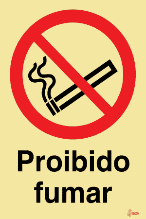 Sinalética Proibido Fumar - PR0030