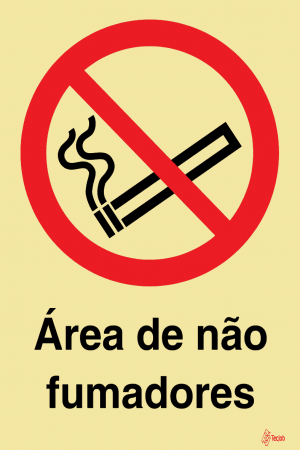 Sinalética Área de Não Fumadores - PR0032