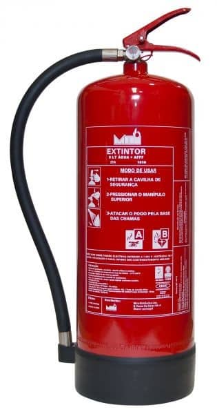 Placa Sinal. Combate Incêndio Fogo Extintor Água Ap Kit C\5