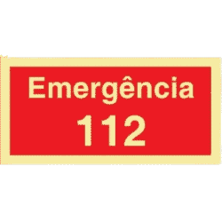 Sinalética Emergência 112 - I0619