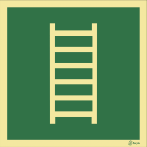 Sinalética de Escada de Emergência - E0235