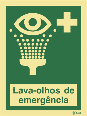 Sinalética de Lava-Olhos de Emergência - E0281