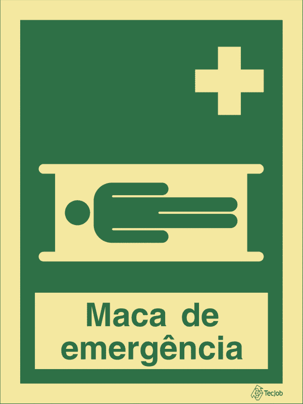 Sinalética de Maca de Emergência - E0286