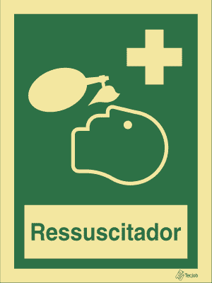 Sinalética de Ressuscitador - E0288