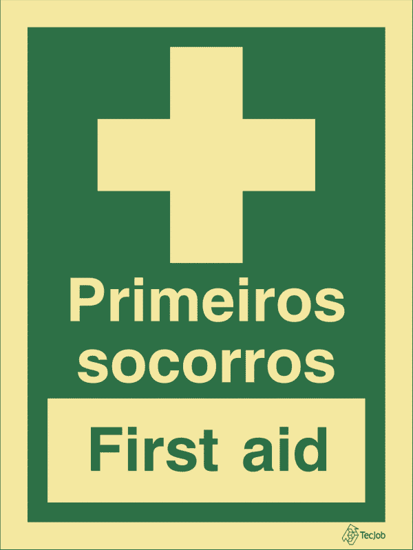 Sinalética de Primeiros Socorros / First Aid - E0293