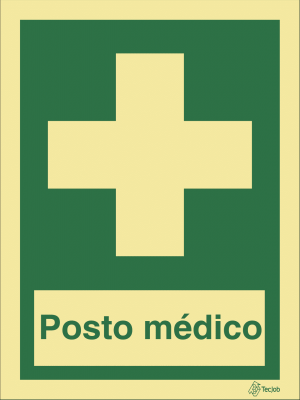 Sinalética de Posto Médico - E0294
