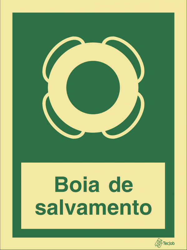 Sinalética de Boia de Salvamento - E0300