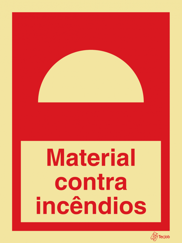 Sinalética Material Contra Incêndios - I0231