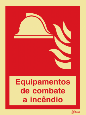 Sinalética Equipamentos de Combate a Incêndios - I0240