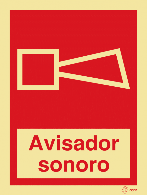 Sinalética Avisador Sonoro - I0310