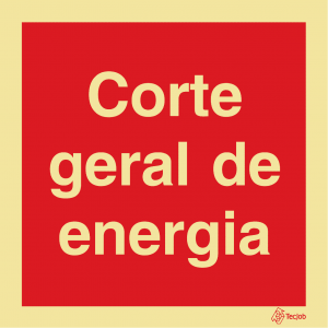 Sinalética Corte Geral de Energia - I0518