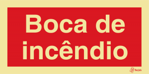 Sinalética Boca de Incêndio - I0578