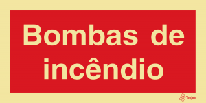 Sinalética Bombas de Incêndio - I0580