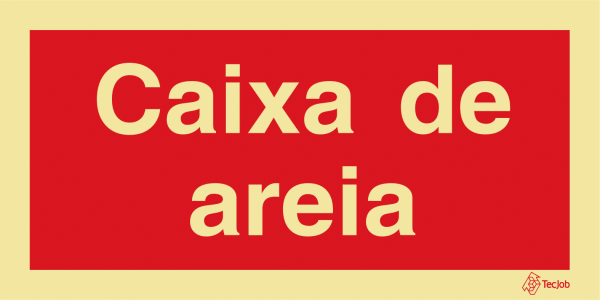 Sinalética Caixa de Areia - I0582