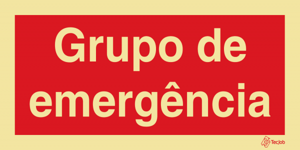 Sinalética Grupo de Emergência - I0616