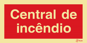 Sinalética Central de Incêndio - I0632