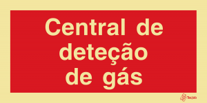 Sinalética Central de Deteção de Gás - I0633