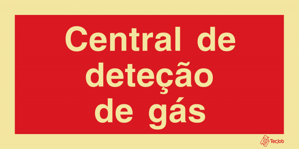 Sinalética Central de Deteção de Gás - I0633