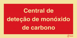 Sinalética Central de Deteção de Monóxido de Carbono - I0638