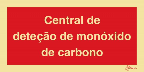 Sinalética Central de Deteção de Monóxido de Carbono - I0638