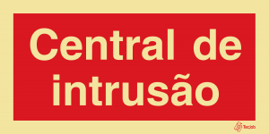 Sinalética Central de Intrusão - I0639