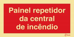 Sinalética Painel Repetidor da Central de Incêndio - I0640