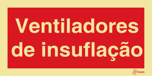 Sinalética Ventiladores de Insuflação - I0666