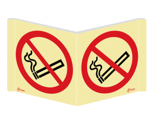 Sinalética Panorâmica Proibido Fumar - PA0170