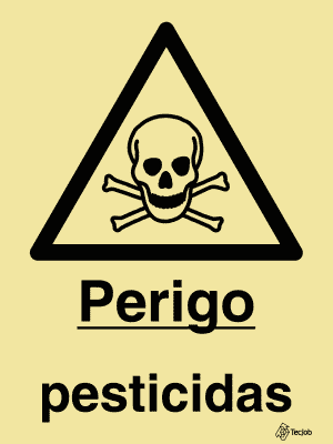 Sinalética Perigo Pesticidas - IS0165