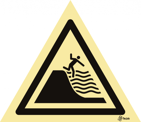 Sinalética Perigo Águas Profundas - IS0182