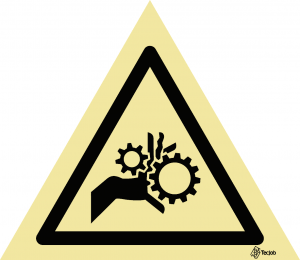 Sinalética Perigo Máquina de Arranque Automático - IS0214