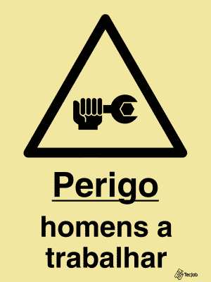 Sinalética Perigo Homens a Trabalhar - IS0233