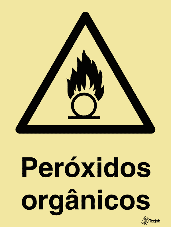 Sinalética Peróxidos Orgânicos - IS0277