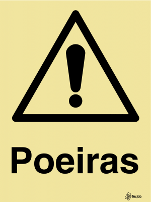 Sinalética Perigo Poeiras - IS0498