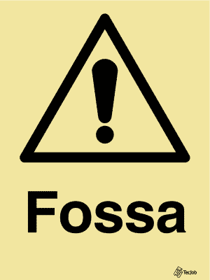 Sinalética Perigo Fossa - IS0499