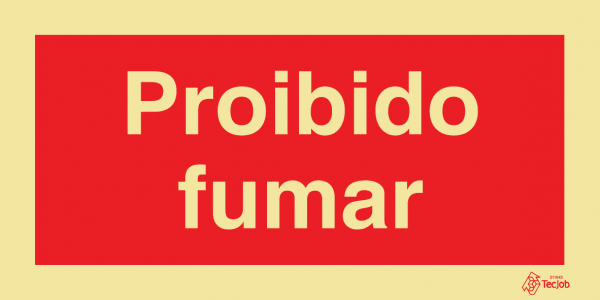 Sinalética Proibido Fumar - PR0362